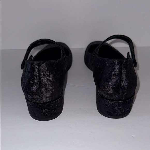 BY FAR Made in Portugal Black Velvet Mary Jane Flats Shoes Women’s Size 39 - Picture 6 of 7